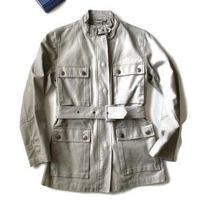EDDY’S JACKET By Capital Garments Utility Style Coat Size Small Light Khaki